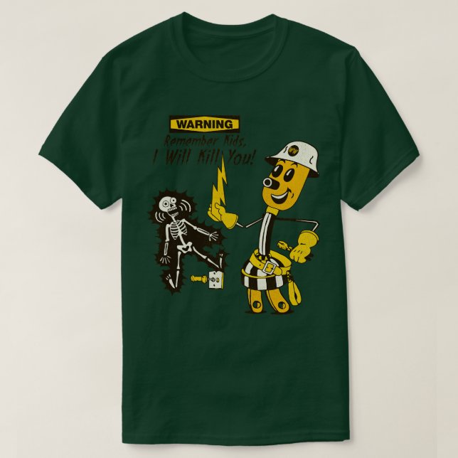 Wiredhand kommer att Döda dig T Shirt (Design framsida)