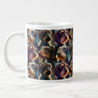 Wirehair Dachshund Giant Coffee Mugg Jumbo Mugg