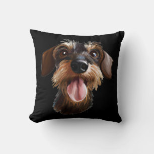 Wirehair Dachshund Kudde