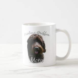 Wirehaired peka Griffon mamma 2 Kaffemugg