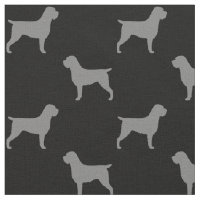 Wirehaired peka Griffon Silhouettesmönster