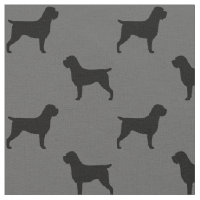 Wirehaired peka Griffon Silhouettesmönster