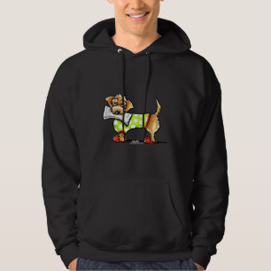 Wirehsted Dachshund Land Apple Hoodie