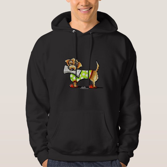 Wirehsted Dachshund Land Apple Hoodie (Framsida)