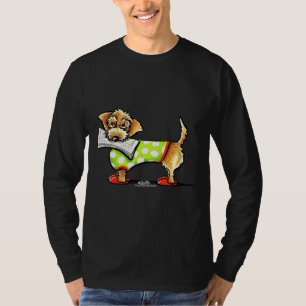 Wirehsted Dachshund Land Apple T Shirt