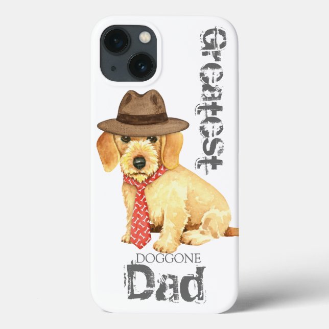Wirehsted Dachshund Pappa (Baksida)