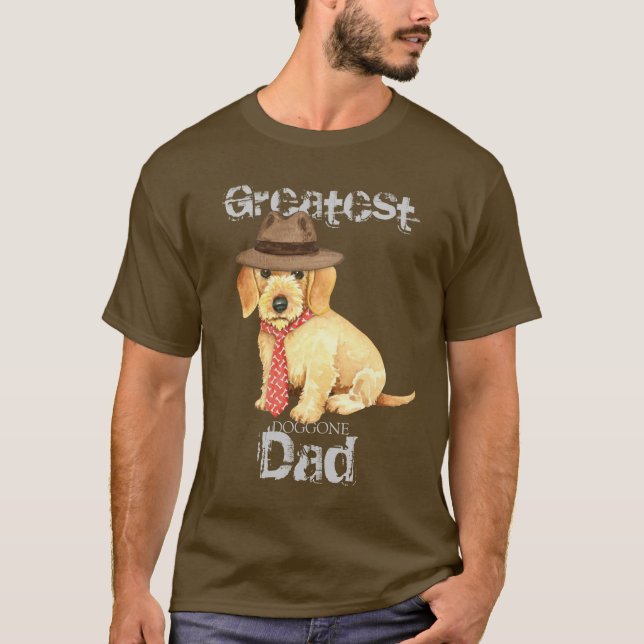 Wirehsted Dachshund Pappa Tee (Framsida)