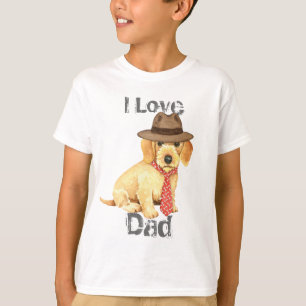 Wirehsted Dachshund Pappa Tee Shirt