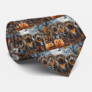 Wirehsted Pointing Griffon Halloween Spooky Slips