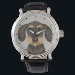 Wirehved Dachshund | Cute Tecknad hund Teckel Armbandsur<br><div class="desc">Den här avlyssningsklockan för Dachshund finns i olika stilar för manar, kvinnor och barn. Ett coola mode-tillbehör som ger en underbar gåva till Teckel älskare. Besök Jenns Doodle World för många fler hund aveln-klockor i snyggten.</div>