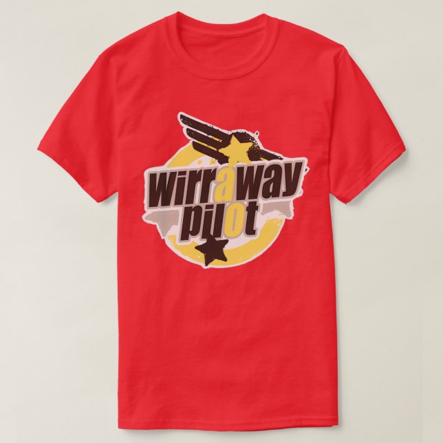 Wirraway Pilot T Shirt (Design framsida)