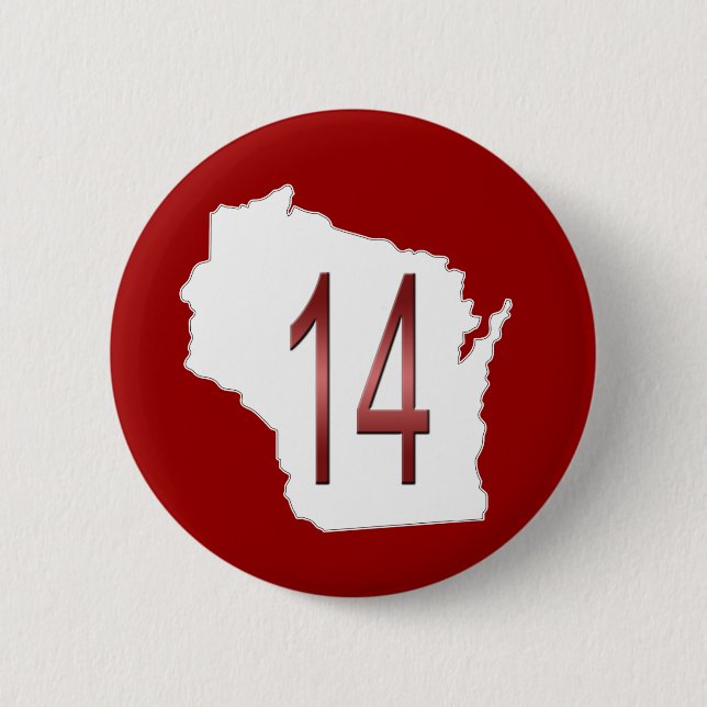 Wisconsin 14 knapp (Framsida)
