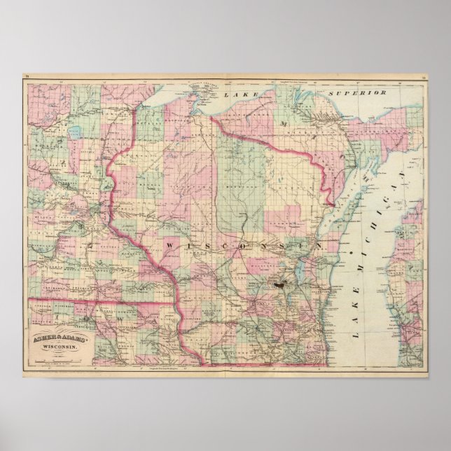 Wisconsin 4 poster (Framsidan)