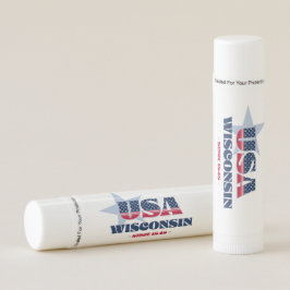 Wisconsin A Star i Union Lip Balm