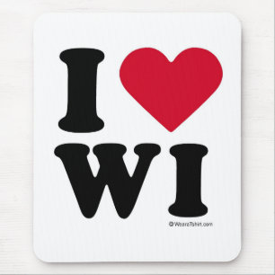 WISCONSIN - "ÄLSKAR JAG WI," "SOM JAG ÄLSKAR MUSMATTA
