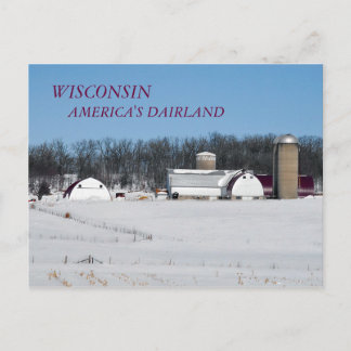 WISCONSIN, AMERIKAS MEIRLAND VYKORT