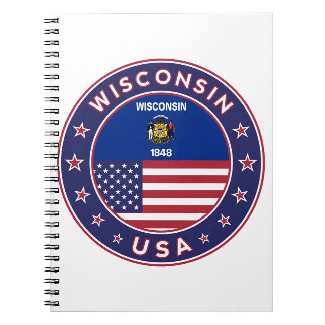 Wisconsin Anteckningsbok (Framsidan)