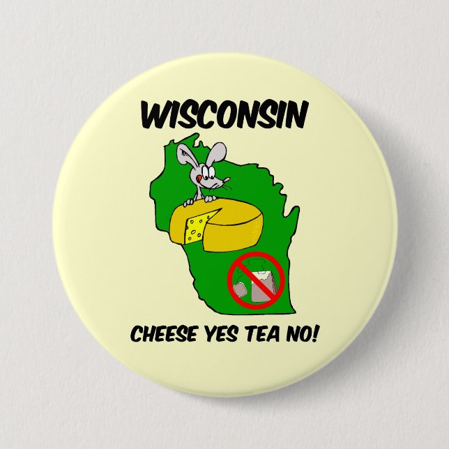 Wisconsin anti teaparty knapp (Framsida)