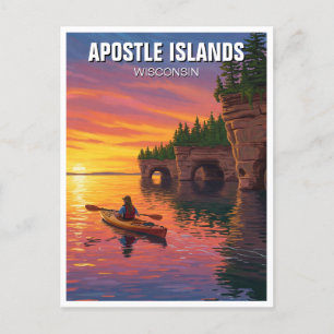 Wisconsin Apostle Islands National Lakeshore Vykort