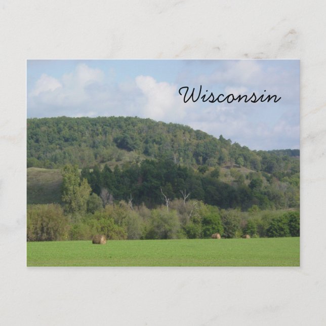 Wisconsin Backe Vykort (Framsida)