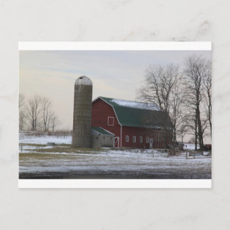 Wisconsin Barn Vykort