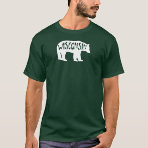 Wisconsin Bear T Shirt