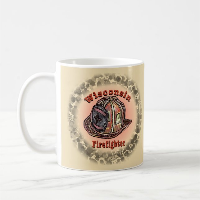 Wisconsin brandman mugg (Vänster)