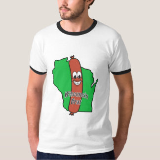 Wisconsin Bratman Tee Shirt