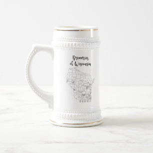 Wisconsin Brewery Thed Beer Stein Sejdel