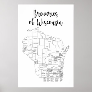 Wisconsin Brewery ThManaged Poster