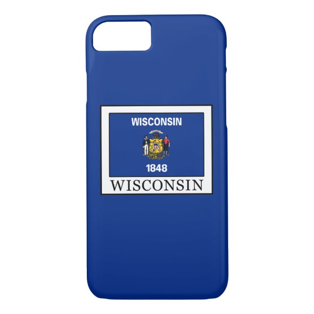 Wisconsin Case-Mate iPhone Skal (Baksida)