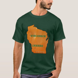Wisconsin Cheese Pride Karta Manar Unisex TDZ T-Sh T Shirt