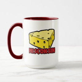 Wisconsin Cheese Wedge Mugg