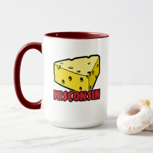 Wisconsin Cheese Wedge Mugg
