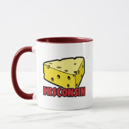 Wisconsin Cheese Wedge Mugg
