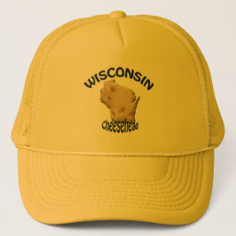 Wisconsin Cheesehead Cheese Hat Keps