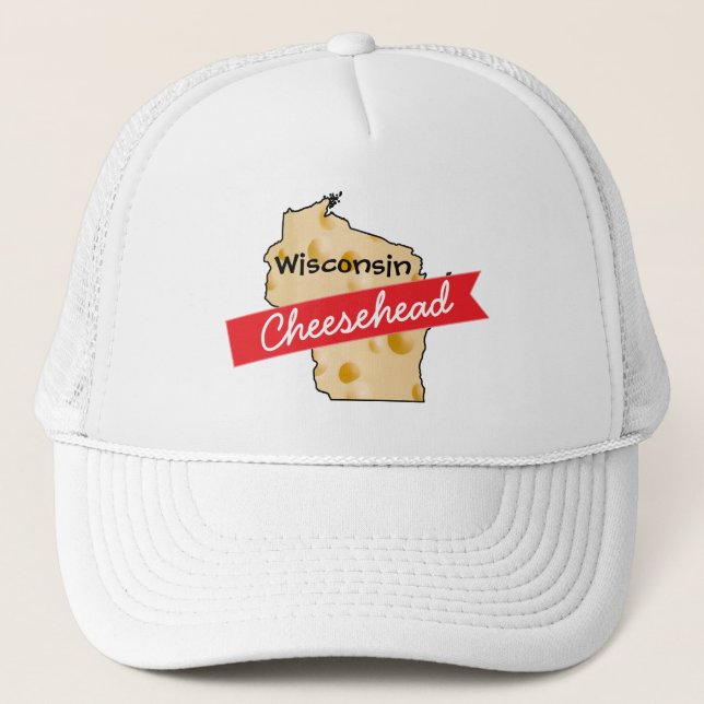 Wisconsin Cheesehead Hat Keps (Framsida)