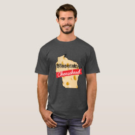 Wisconsin Cheesehead skjorta T-shirt