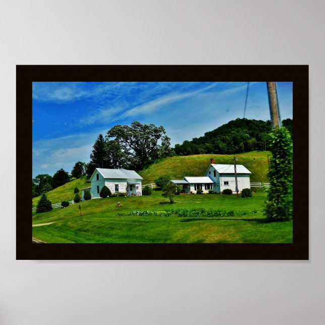 Wisconsin Countryside Poster (Framsidan)