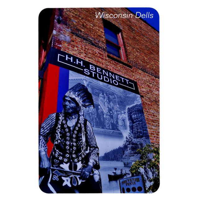 Wisconsin Dell Magnet (Vertikal)