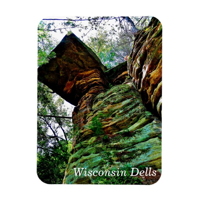 Wisconsin Dell Magnet (Vertikal)