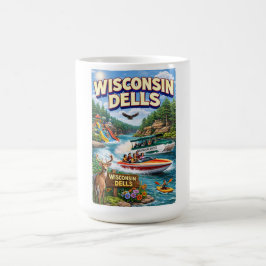 Wisconsin Dells Äventyr – Vattenparker och Ankor Kaffemugg