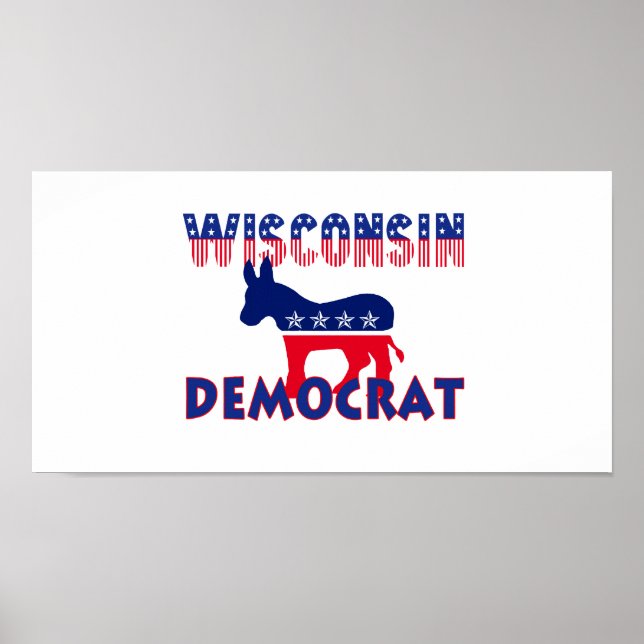 Wisconsin Democrat Poster (Framsidan)