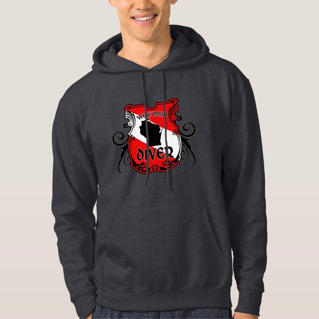 Wisconsin Diver Sweatshirt (Framsida)
