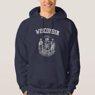 Wisconsin Emblem Sweatshirt Med Luva