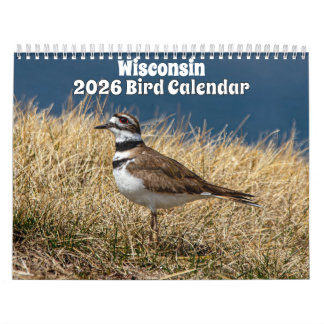 Wisconsin Fågelkalender 2026 Kalender