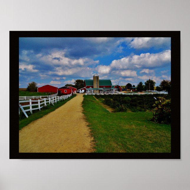 Wisconsin Farm Poster (Framsidan)