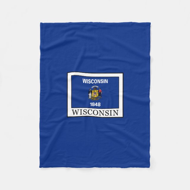 Wisconsin Fleecefilt (Framsidan)