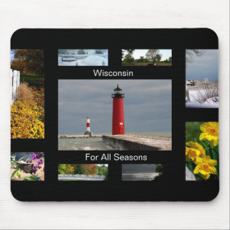 Wisconsin för alla säsonger musmatta