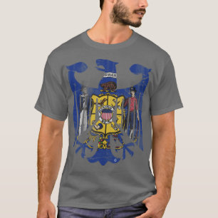 Wisconsin German American Eagle Family Heritage Ho T Shirt